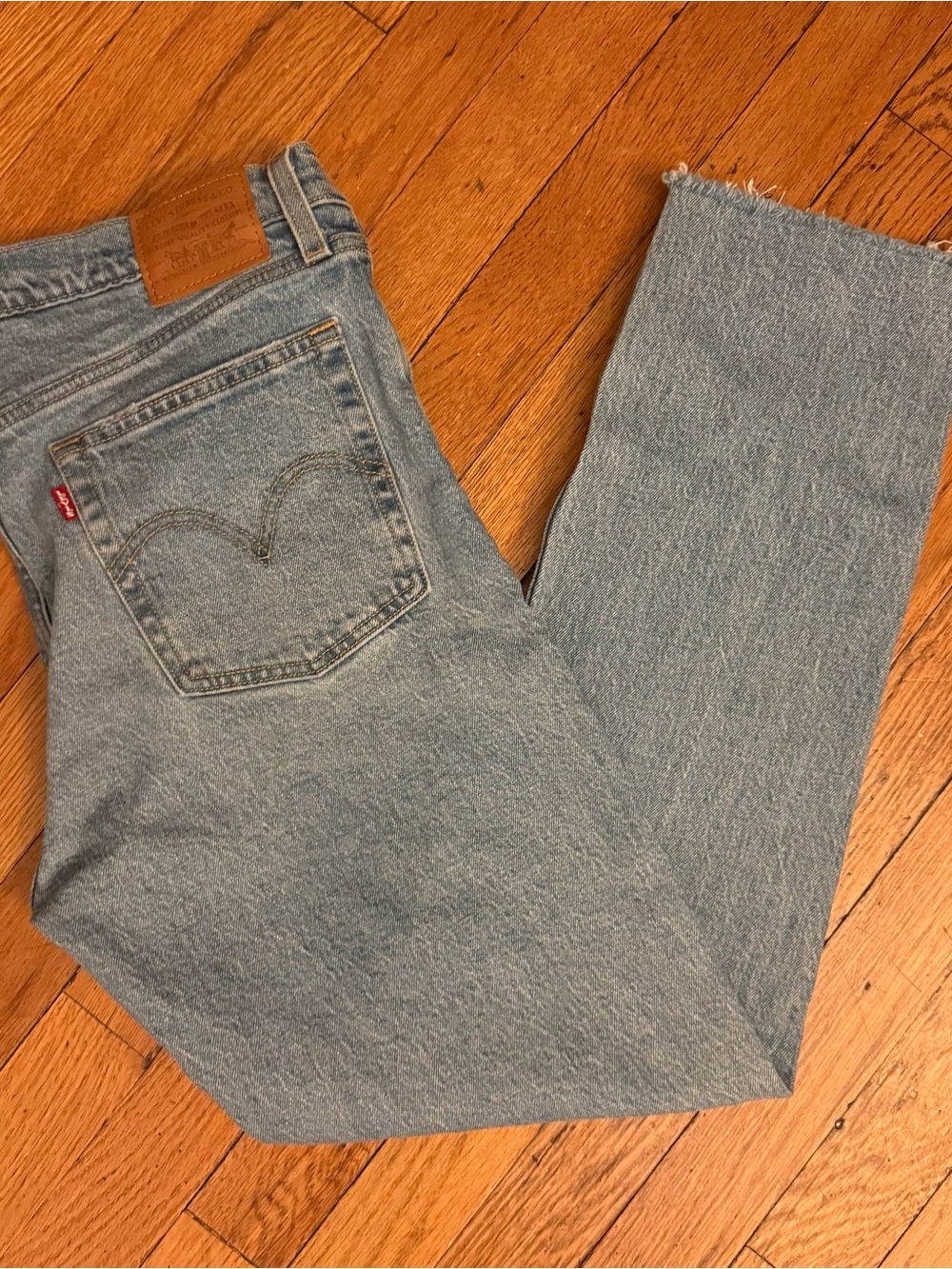 Levi's Light Blue Denim Jeans - Straight Leg